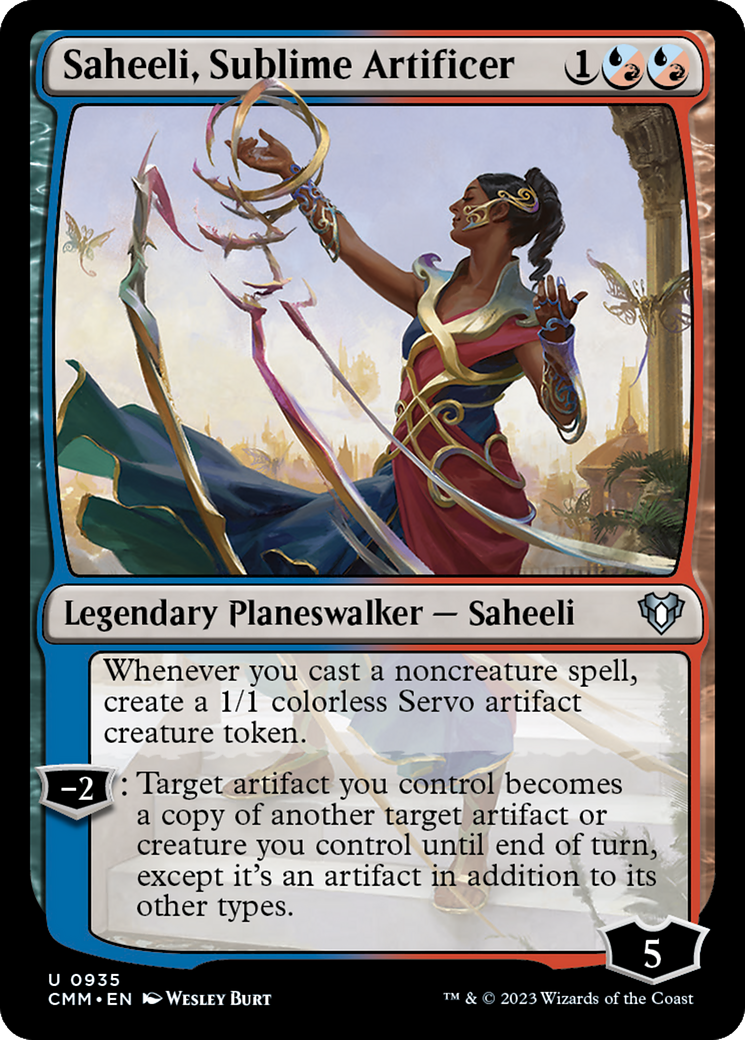 Saheeli, Sublime Artificer [CMM-935]