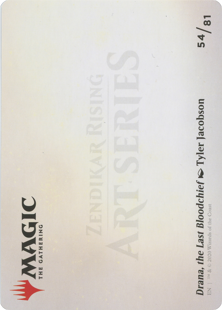 Drana, the Last Bloodchief // Drana, the Last Bloodchief - Borderless [AZNR-54]