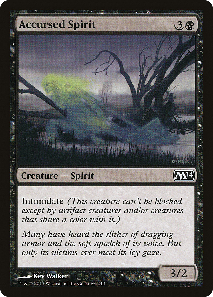 Accursed Spirit [M14-83]