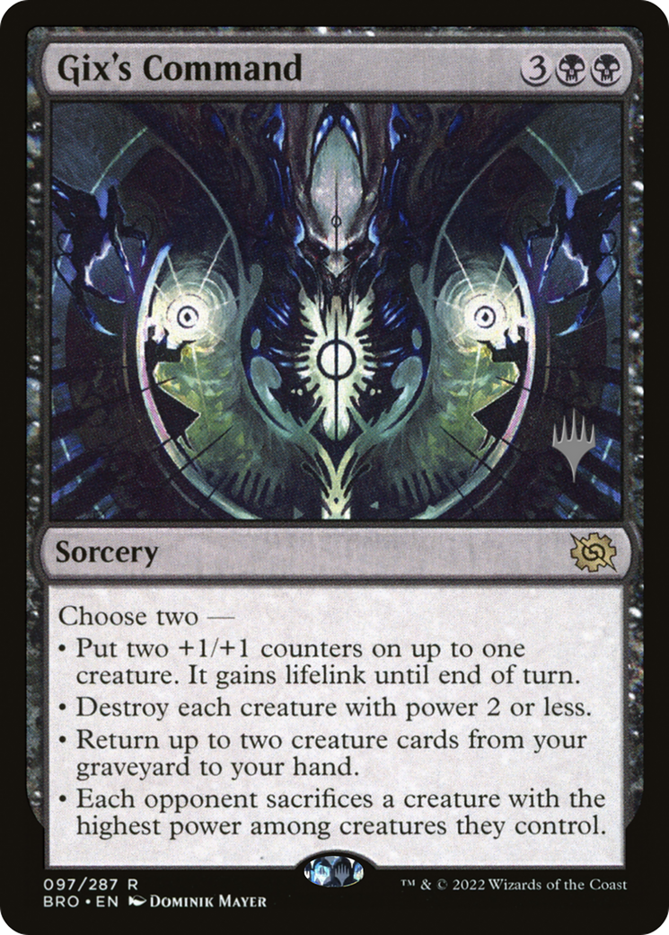 Gix's Command - Promo Pack [PBRO-97p]