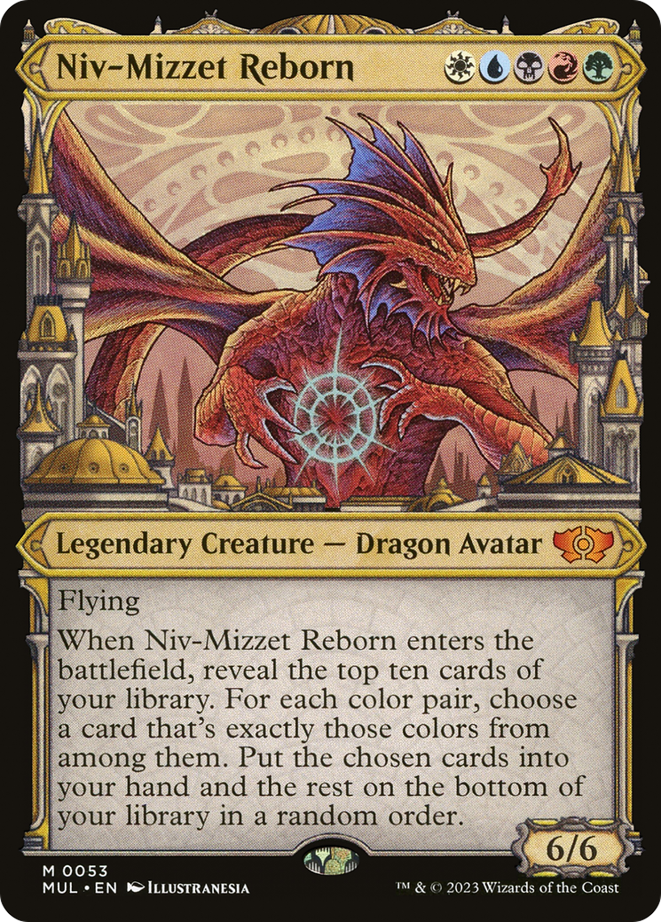 Niv-Mizzet Reborn - Ravnica City Showcase [MUL-53]