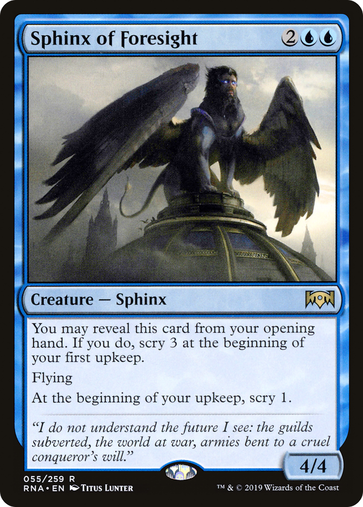 Sphinx of Foresight [RNA-55]
