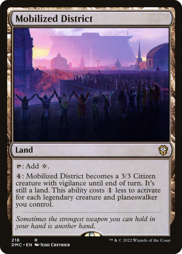 Mobilized District [DMC-218]