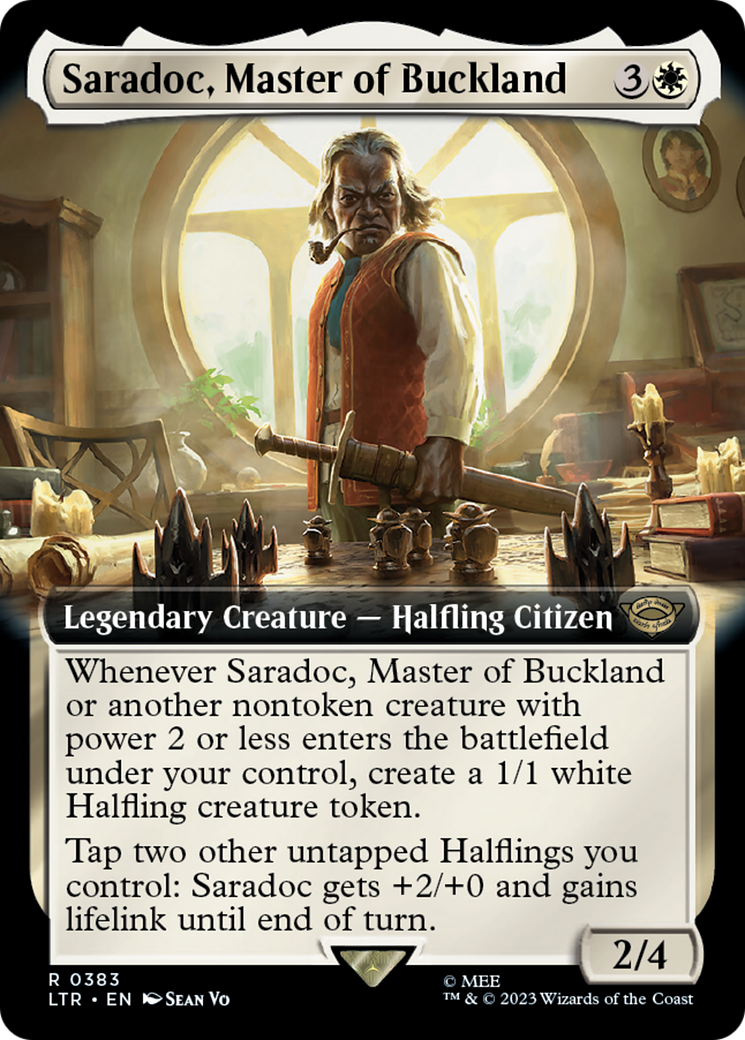 Saradoc, Master of Buckland - Extended Art [LTR-383]