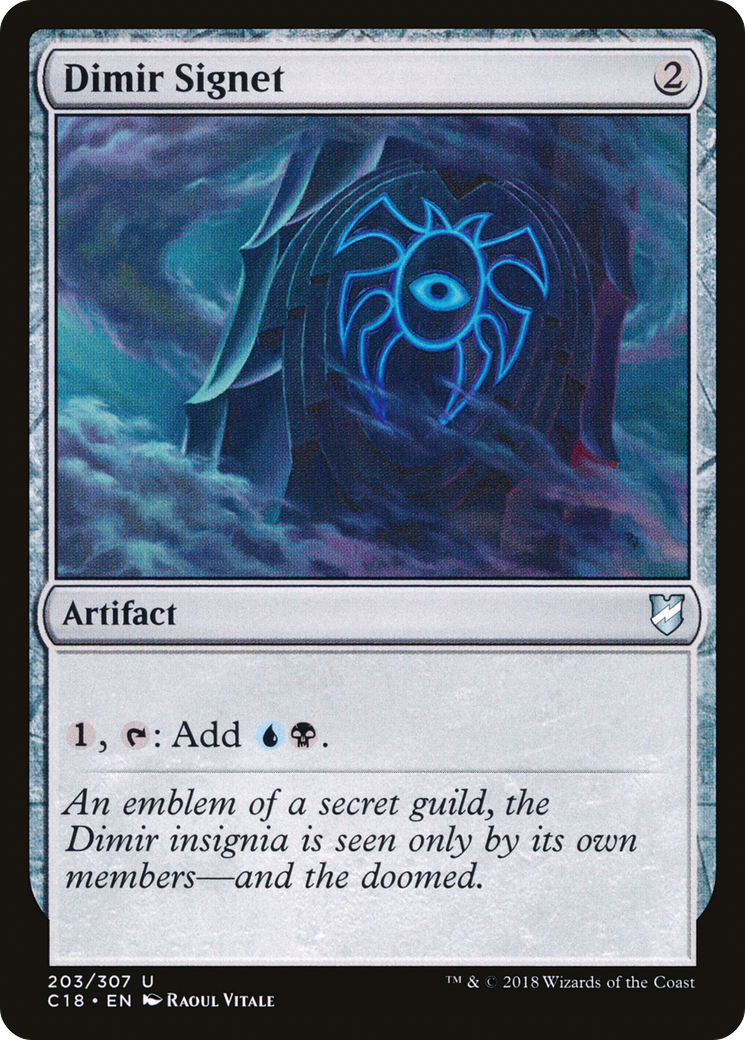 Dimir Signet [C18-203]