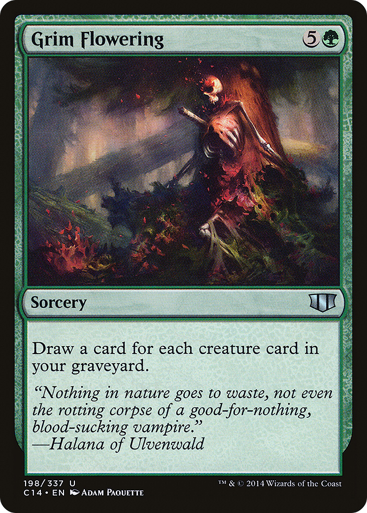 Grim Flowering [C14-198]