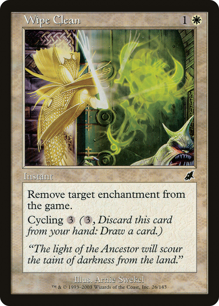 Wipe Clean [SCG-26]