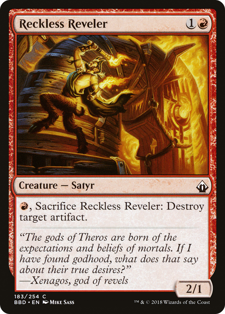 Reckless Reveler [BBD-183]