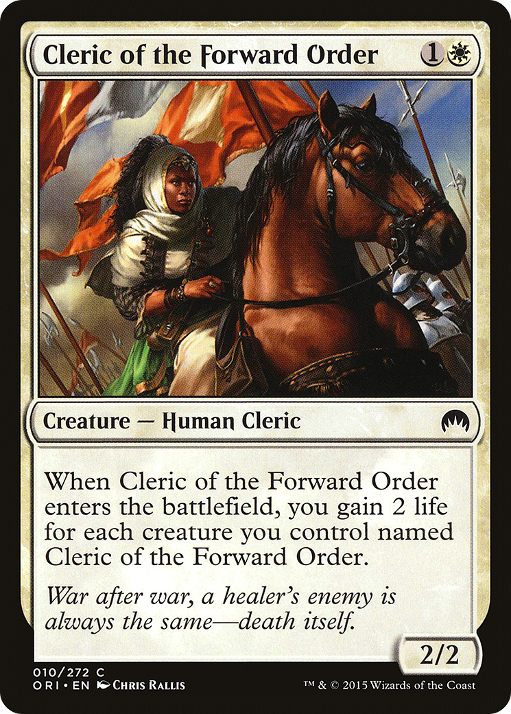 Cleric of the Forward Order [ORI-10]