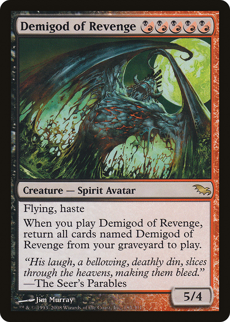Demigod of Revenge [SHM-183]