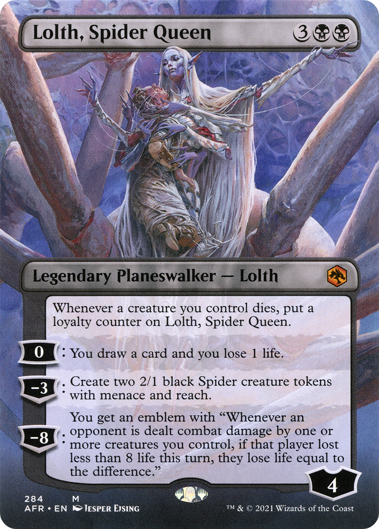 Lolth, Spider Queen - Borderless [AFR-284]