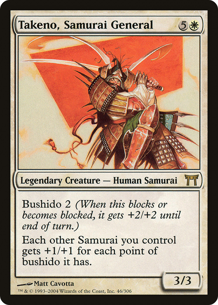 Takeno, Samurai General [CHK-46]