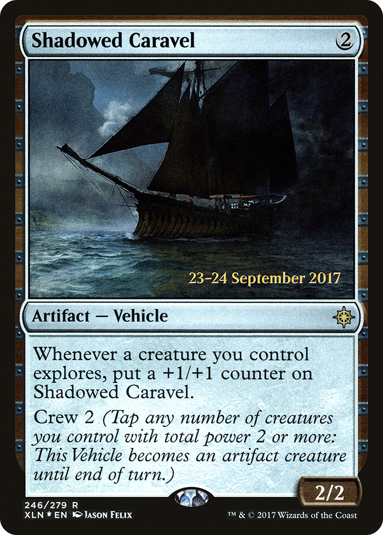 Shadowed Caravel - Prerelease Promo [PXLN-246s]