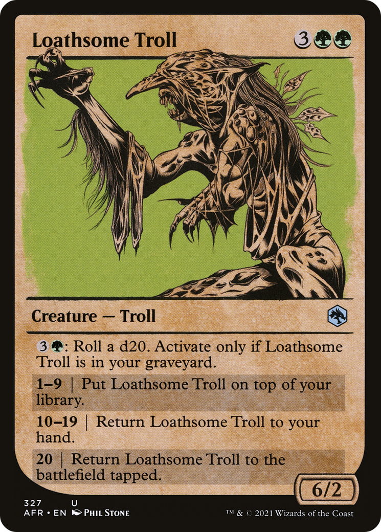 Loathsome Troll - Showcase [AFR-327]