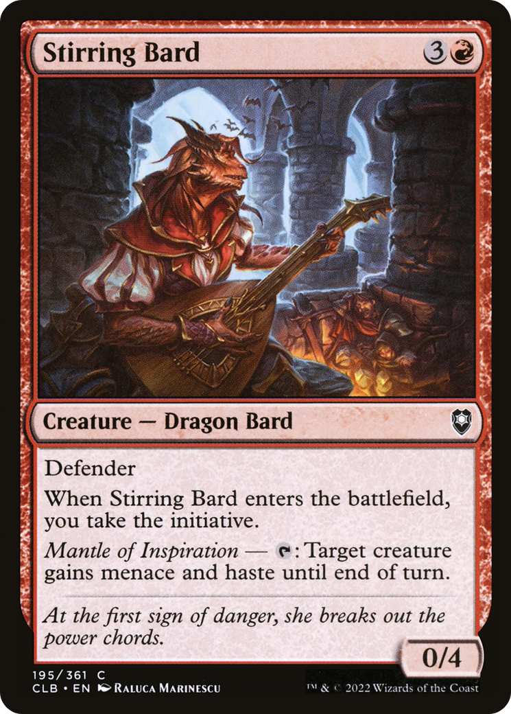 Stirring Bard [CLB-195]