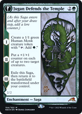 Jugan Defends the Temple // Remnant of the Rising Star - Prerelease Promo [PNEO-194s]