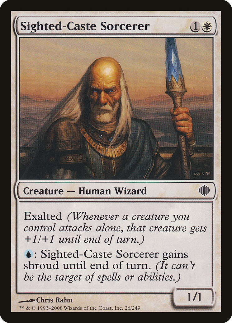 Sighted-Caste Sorcerer [ALA-26]