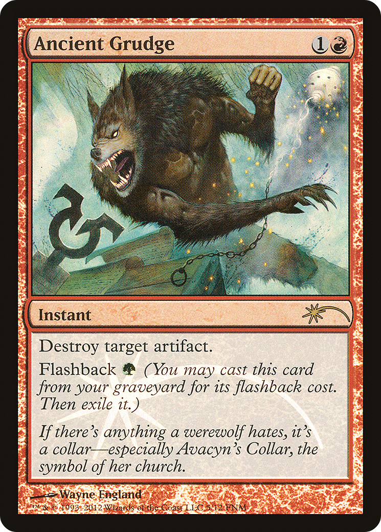 Ancient Grudge - Promo [F12-5]