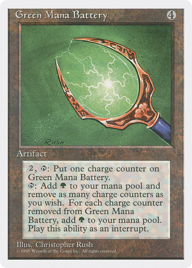 Green Mana Battery [4ED-323]