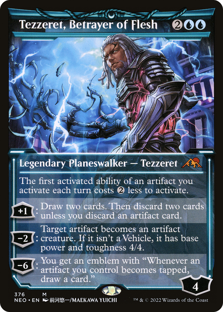 Tezzeret, Betrayer of Flesh - Showcase [NEO-376]