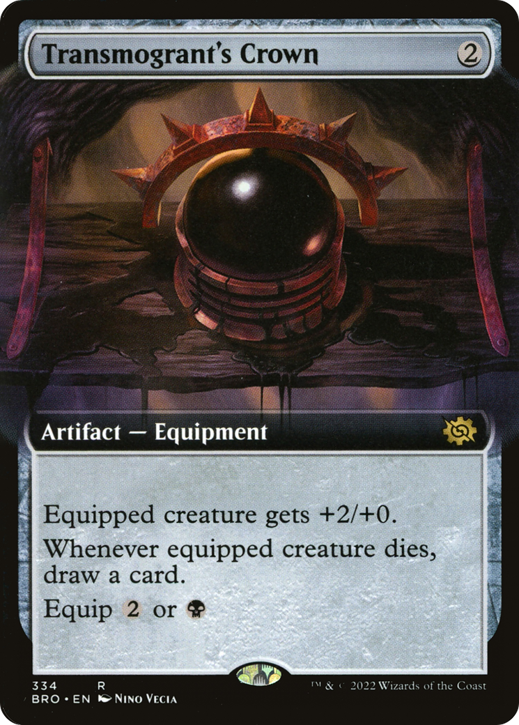 Transmogrant's Crown - Extended Art [BRO-334]