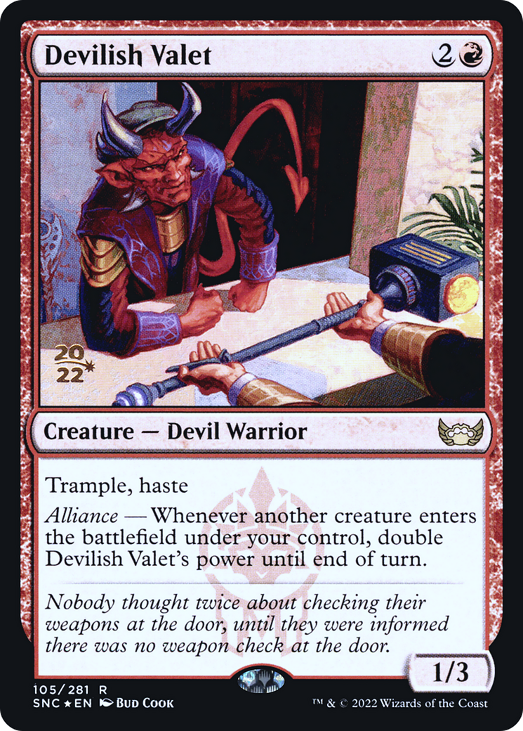 Devilish Valet - Prerelease Promo [PSNC-105s]