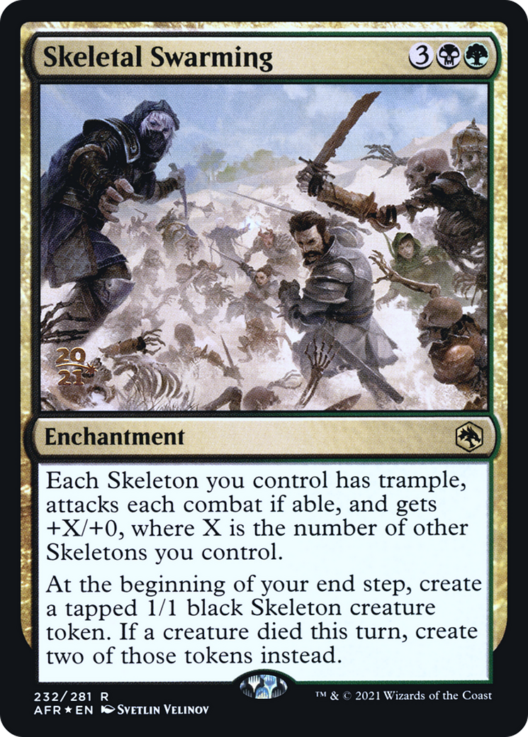 Skeletal Swarming - Prerelease Promo [PAFR-232s]