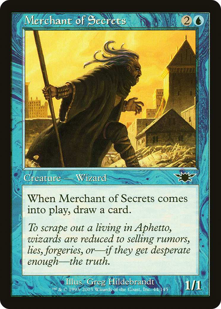 Merchant of Secrets [LGN-44]