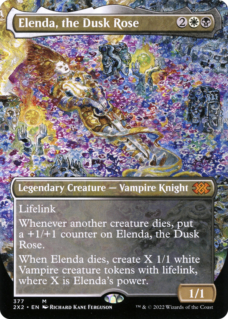 Elenda, the Dusk Rose - Borderless [2X2-377]