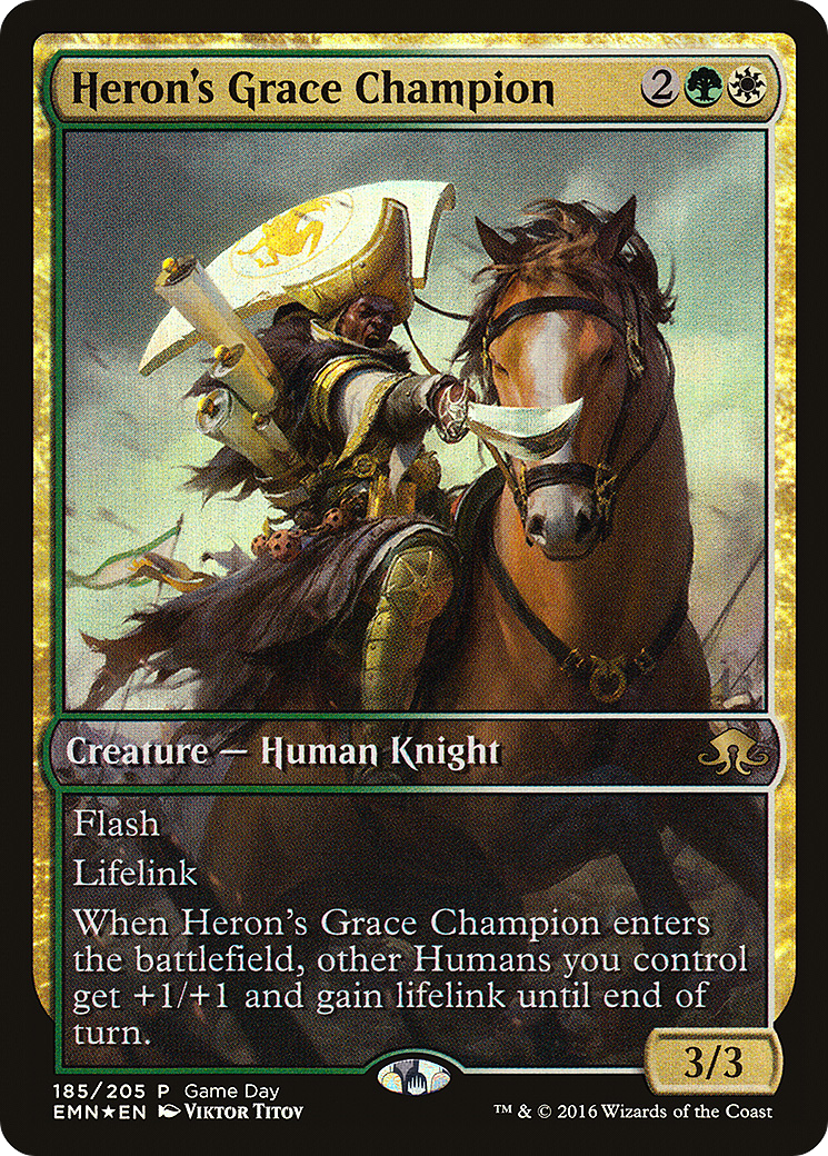 Heron's Grace Champion - Full Art - Promo [PEMN-185]