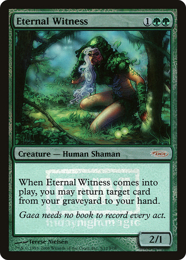Eternal Witness - Promo [F08-3]