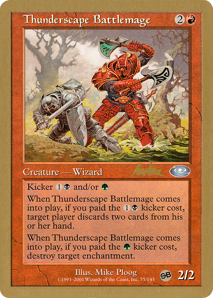 Thunderscape Battlemage [WC02-bk75sb]