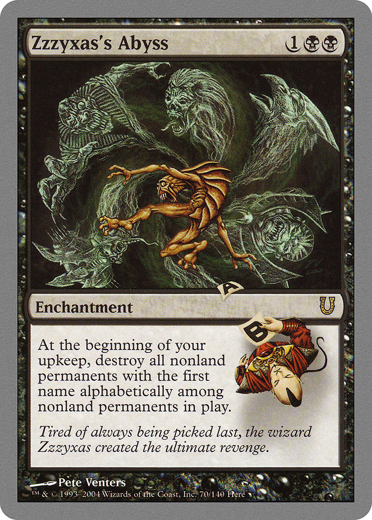 Zzzyxas's Abyss [UNH-70]
