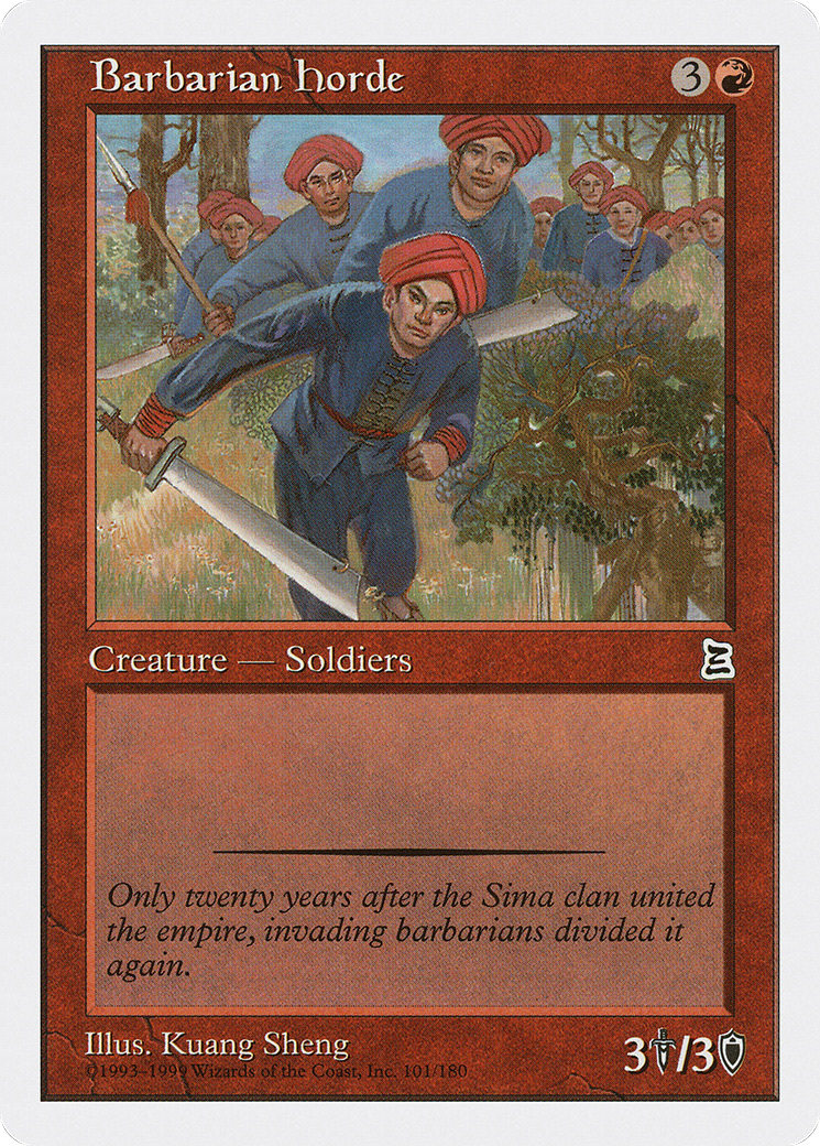 Barbarian Horde [PTK-101]