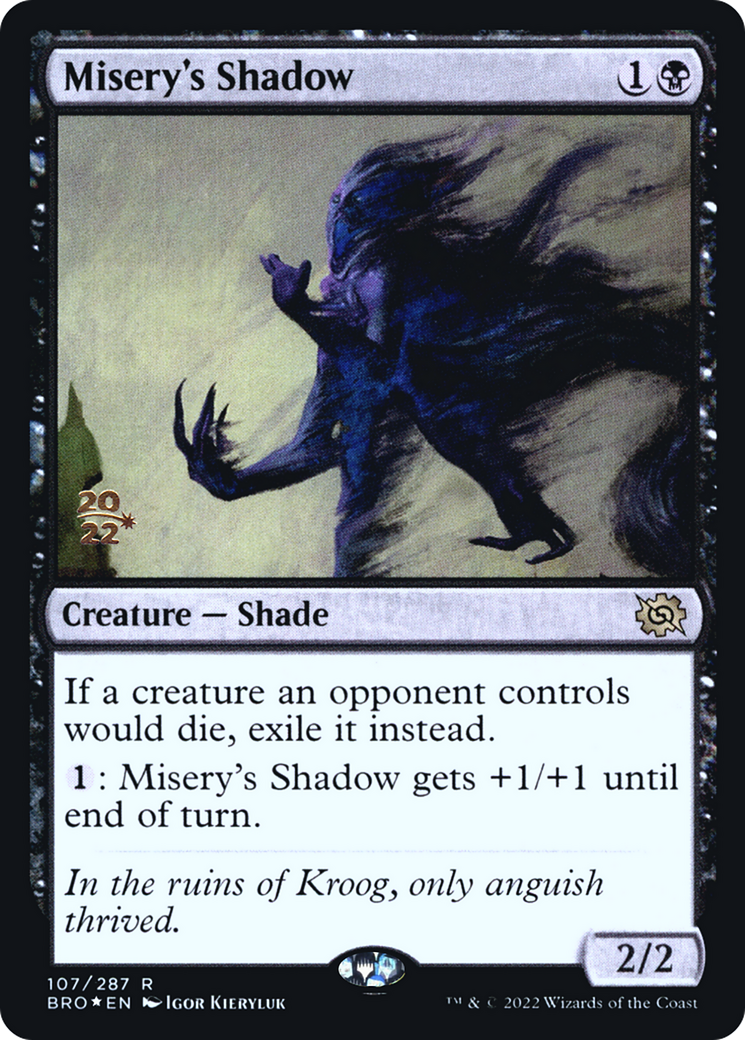 Misery's Shadow - Prerelease Promo [PBRO-107s]