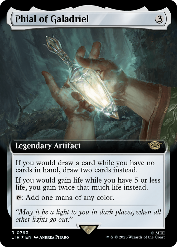 Phial of Galadriel - Extended Art - Surge Foil [LTR-793]