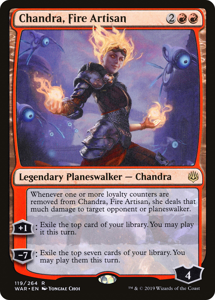 Chandra, Fire Artisan [WAR-119]