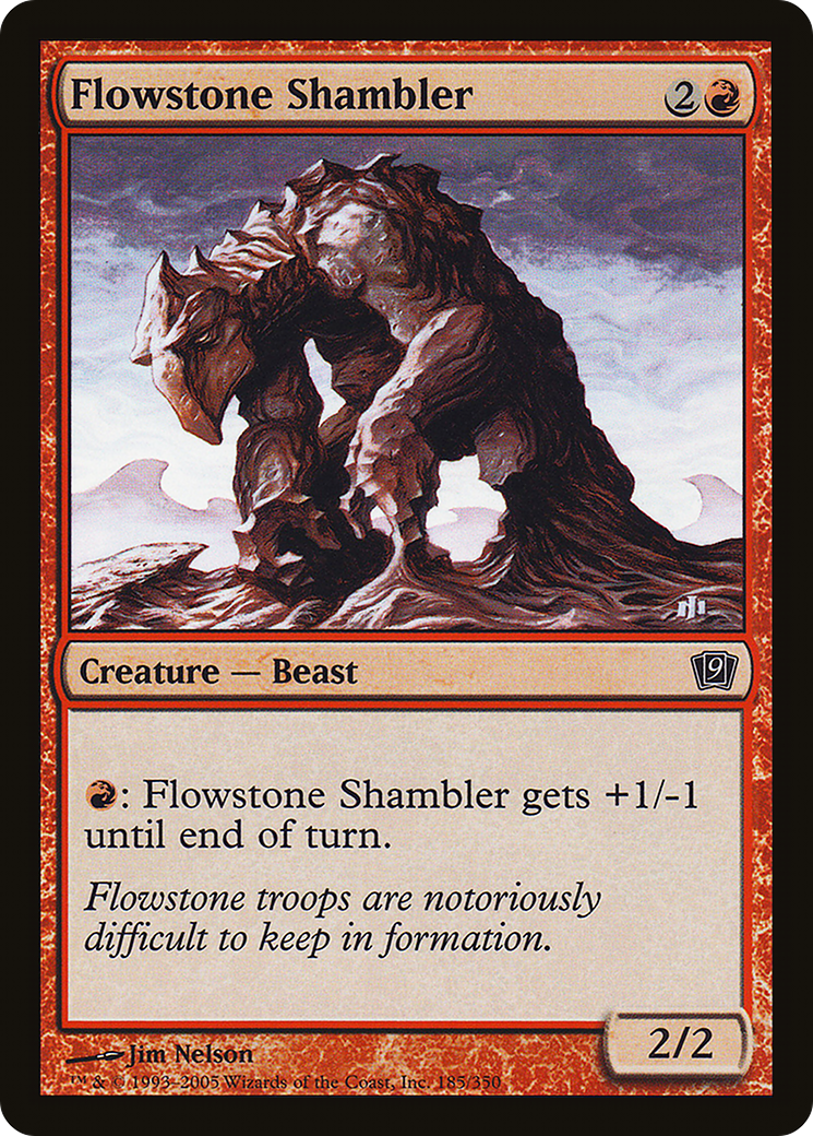 Flowstone Shambler [9ED-185★]