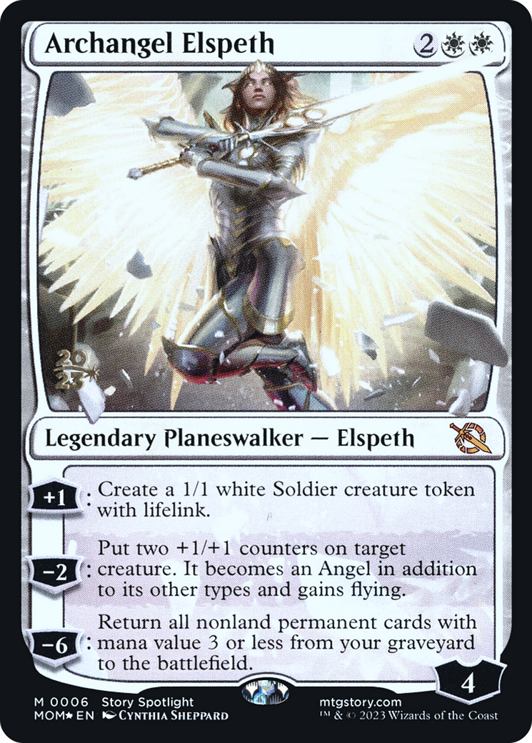 Archangel Elspeth - Prerelease Promo [PMOM-6s]