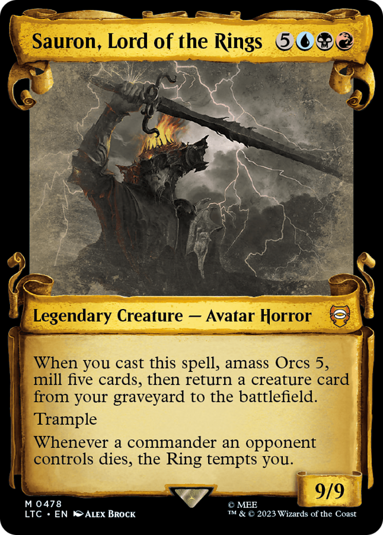 Sauron, Lord of the Rings - Showcase [LTC-478]