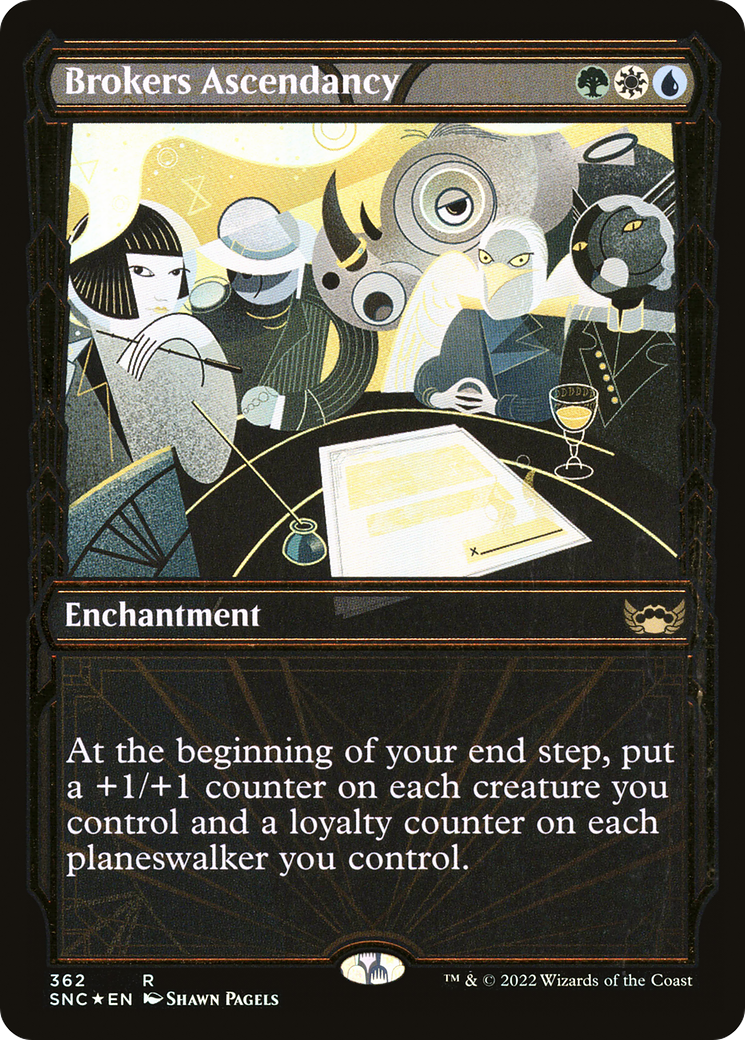 Brokers Ascendancy - Showcase - Gilded Foil [SNC-362]