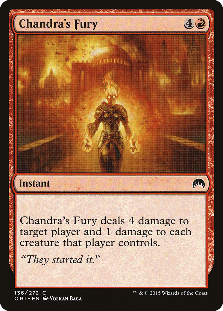 Chandra's Fury [ORI-136]