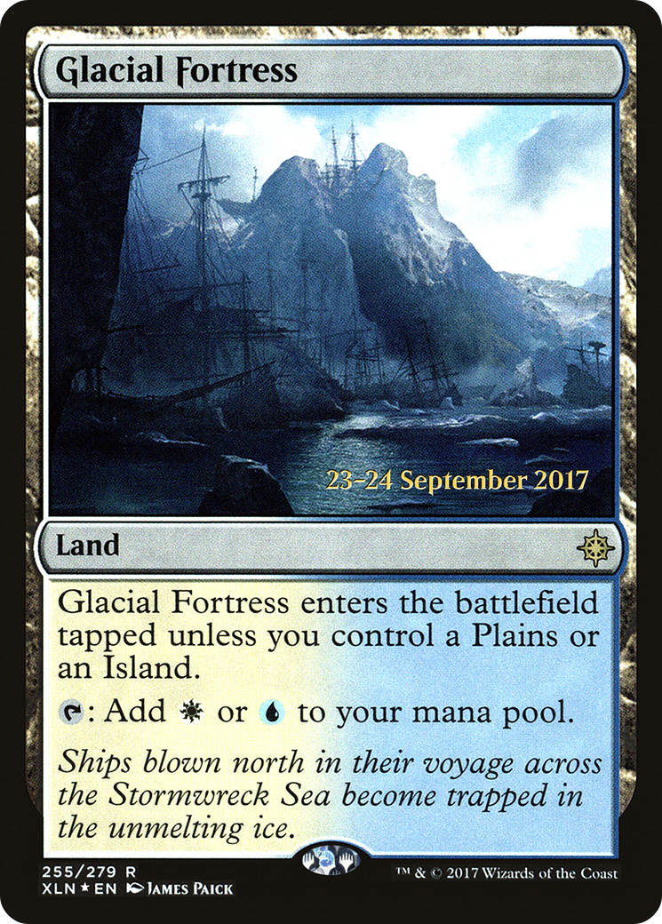 Glacial Fortress - Prerelease Promo [PXLN-255s]