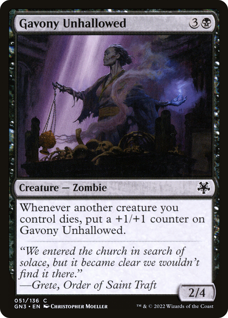 Gavony Unhallowed [GN3-51]