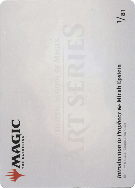 Introduction to Prophecy // Introduction to Prophecy [ASTX-1]