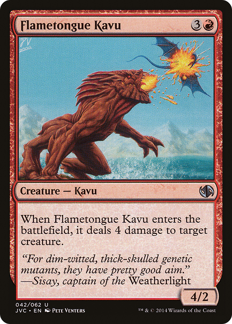 Flametongue Kavu [JVC-42]