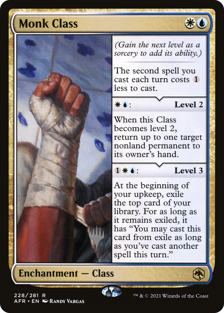 Monk Class - Promo Pack [PAFR-228p]
