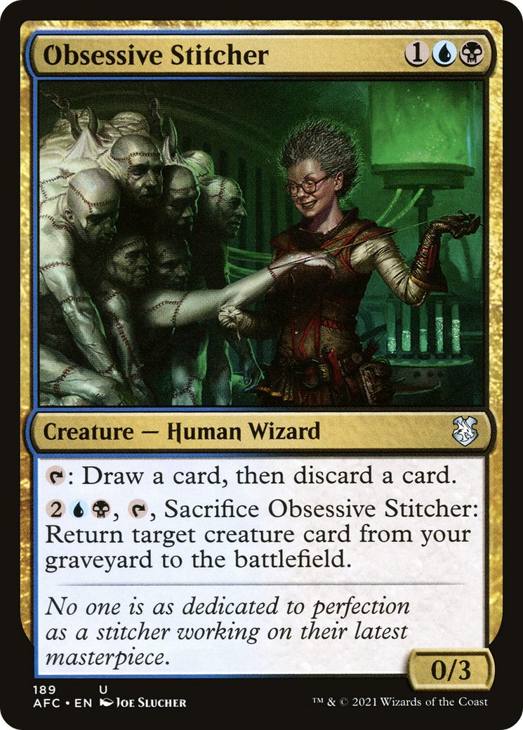Obsessive Stitcher [AFC-189]