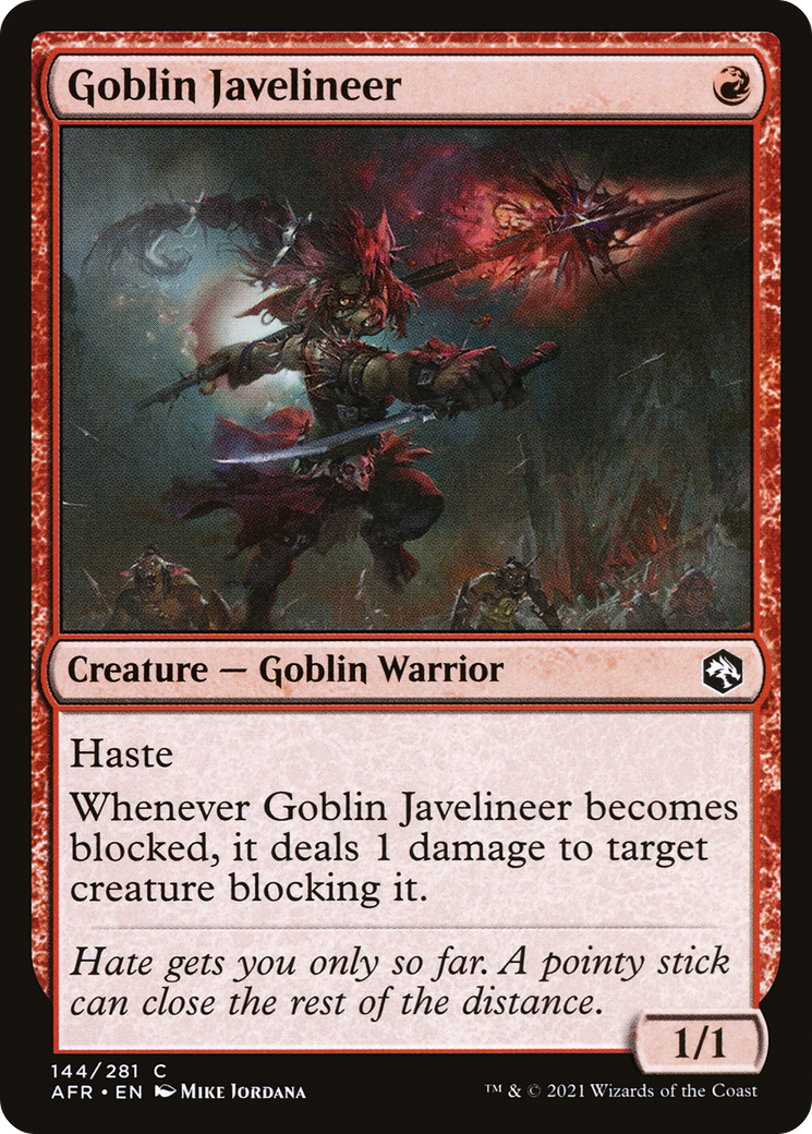 Goblin Javelineer [AFR-144]