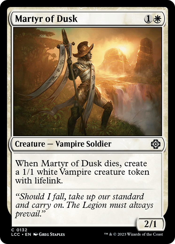 Martyr of Dusk [LCC-132]